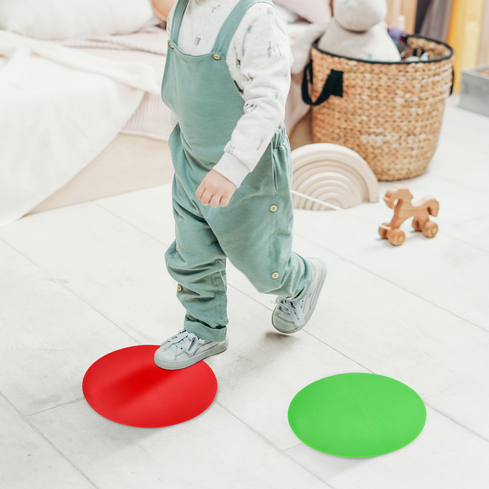 Speed Agility Dots - 5 Pezzi di Marcatori per Allenamento