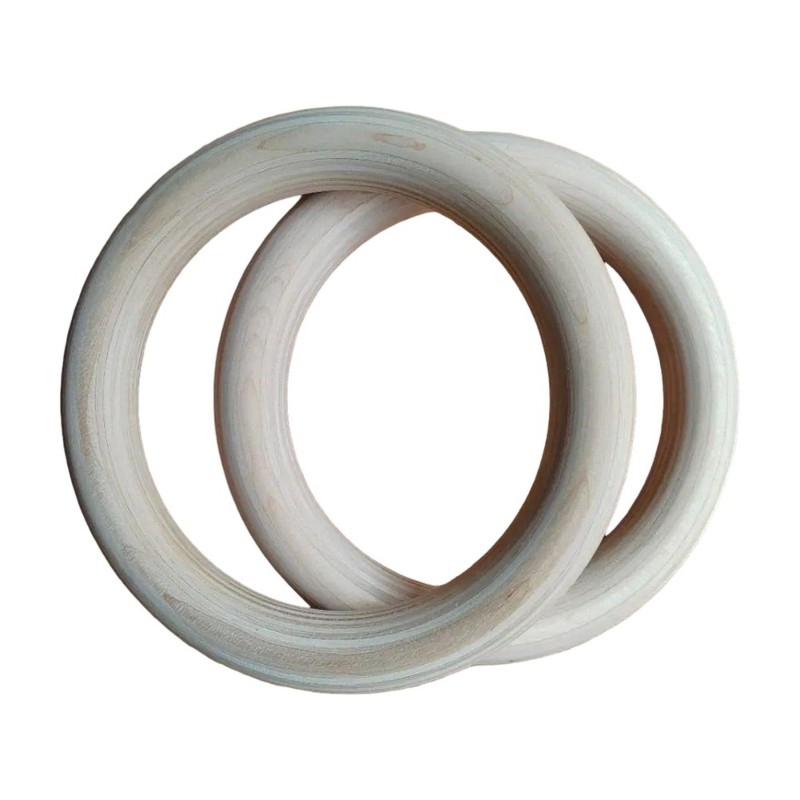 Gymnastic Ring Wood - HOES-Anelli da Ginnastica in Legno-1 Paio,