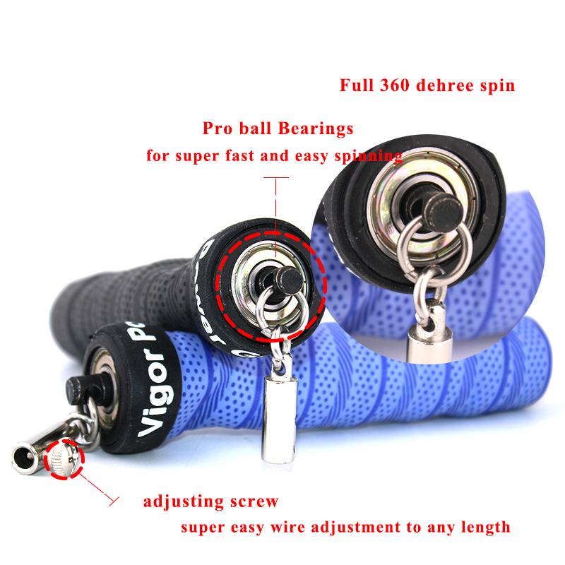 Vigor Power Gear Cavo regolabi - Jump Rope Speed Bearing recensione e prezzo