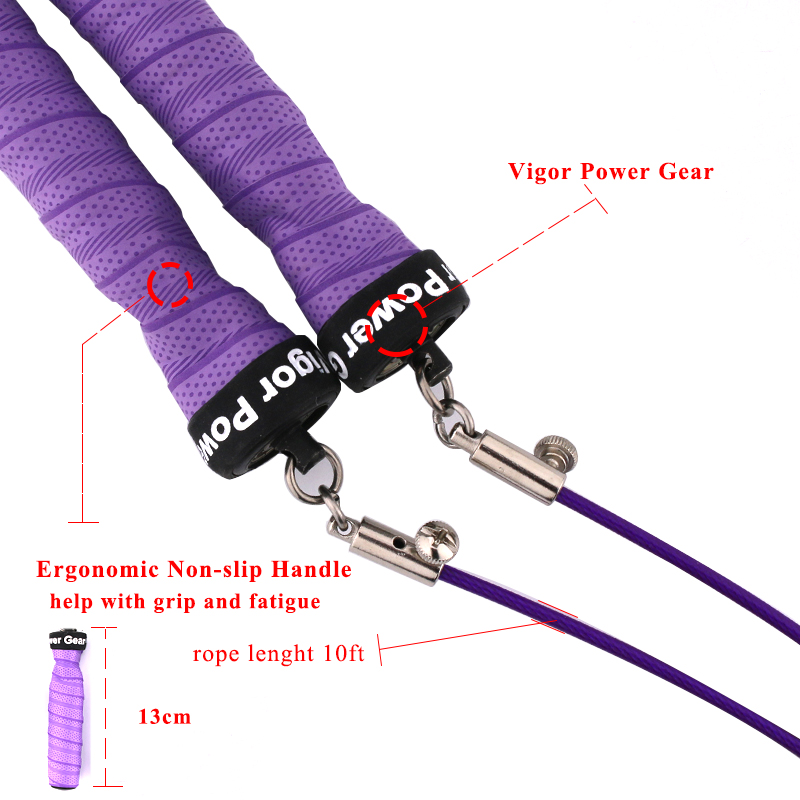 Vigor Power Gear Cavo regolabi - Jump Rope Speed Bearing recensione e prezzo