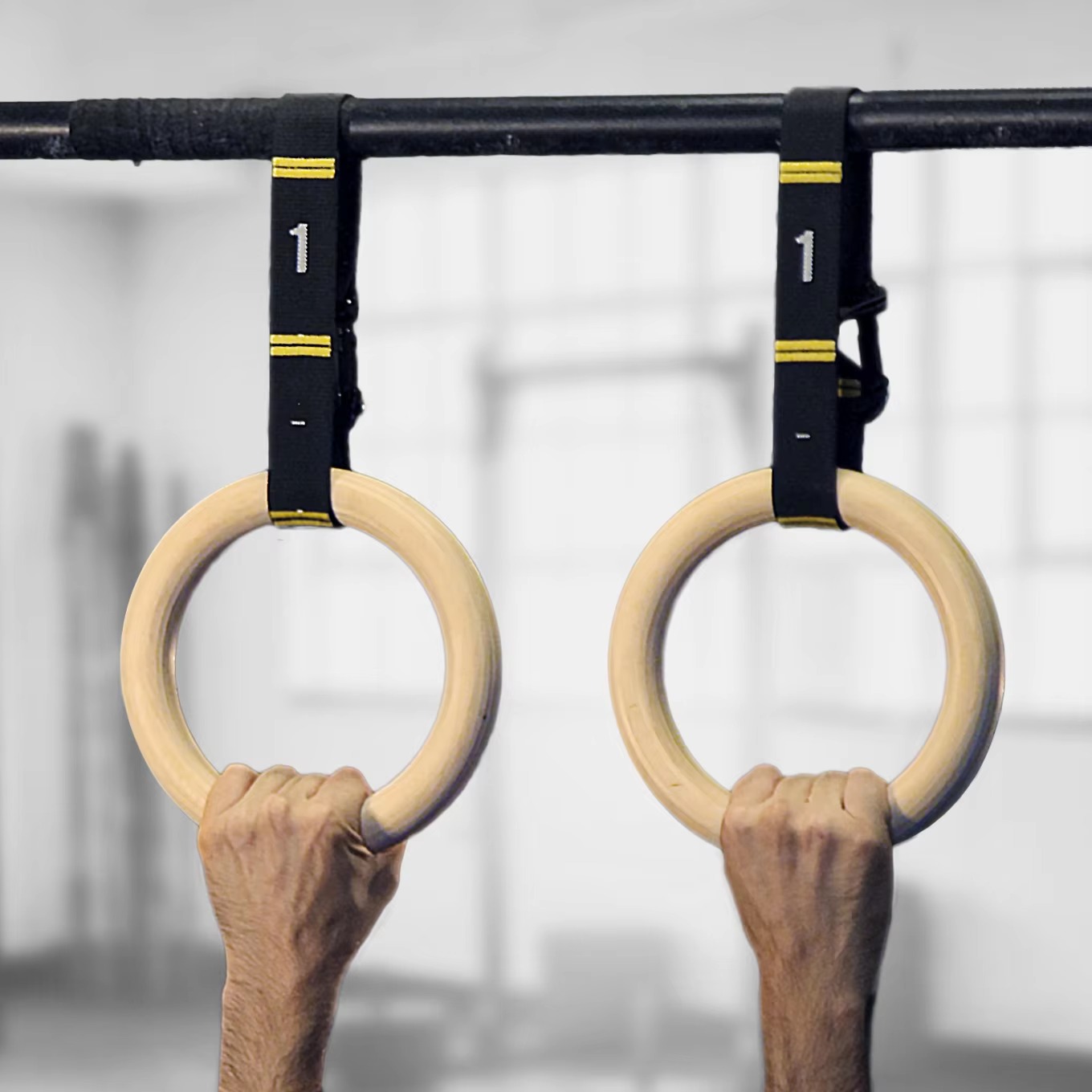 Anelli da ginnastica in legno  - Gymnastic Ring Wood recensione e prezzo